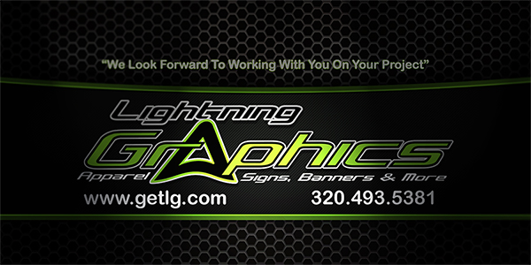 lightning graphics, signs, banners, apparel, vehicle graphics, vehicle wraps, vinyl, window tint, decorative window film, trade shows, expos, event display