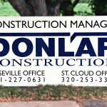 Donlar Construction Sign