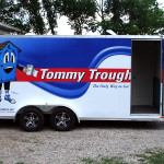 TKI Tommy Trough Trailer wrap